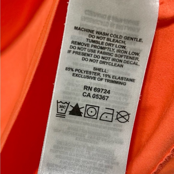 NWOT Columbia Omni-Wick Orange Active Top Size XS - Picture 6 of 9